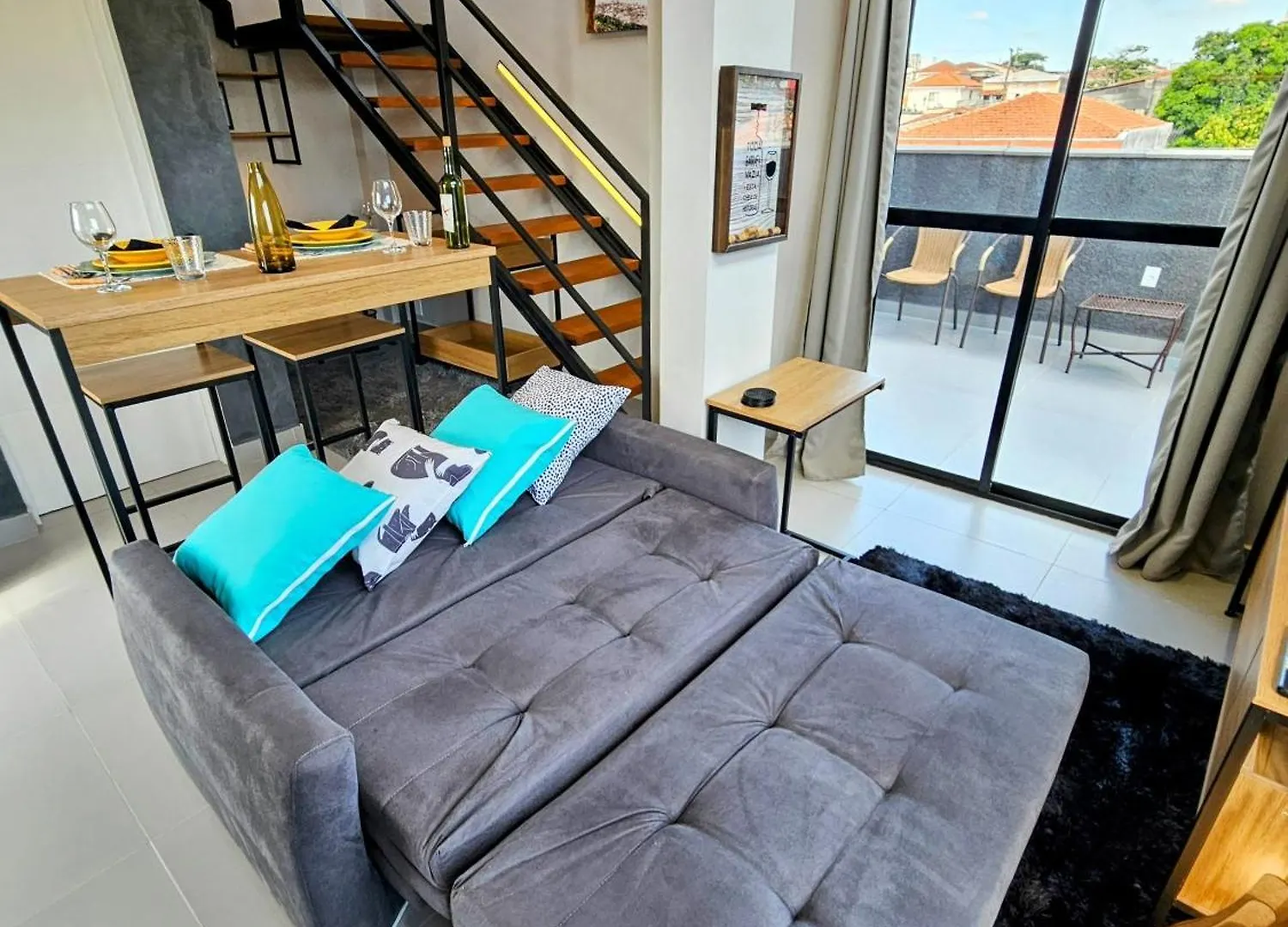 شقة Loft Com Vista Panoramica Aeroporto Spexpo Metro Com Ac ساو باولو 0*,  البرازيل