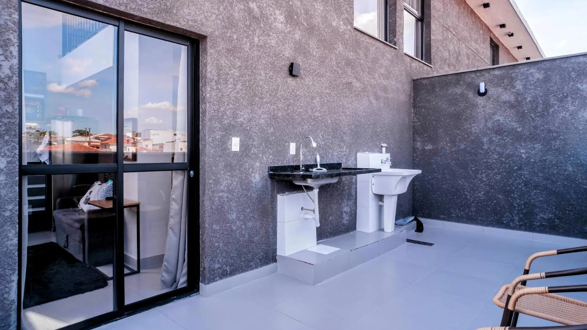 شقة Loft Com Vista Panoramica Aeroporto Spexpo Metro Com Ac ساو باولو