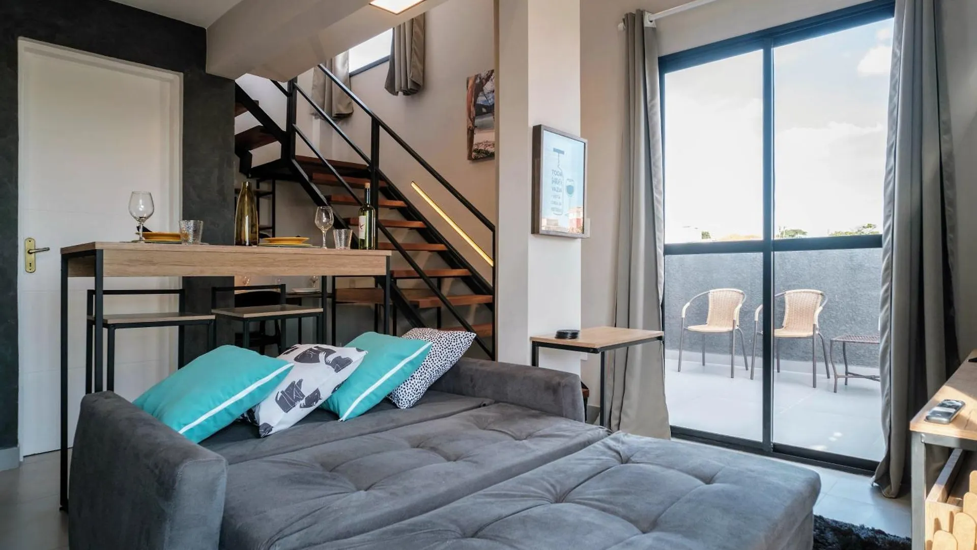 شقة Loft Com Vista Panoramica Aeroporto Spexpo Metro Com Ac ساو باولو